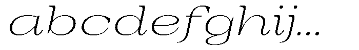 Auralic Extra Light High Exp Italic FONT