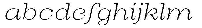 Auralic Extra Light High Italic FONT