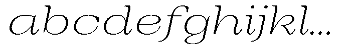 Auralic Extra Light High Sem Exp Italic FONT