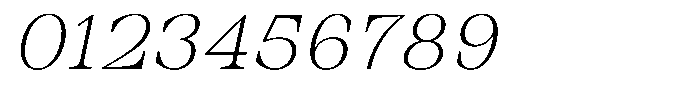 Auralic Extra Light High Semi Condensed Italic Font OTHER CHARS