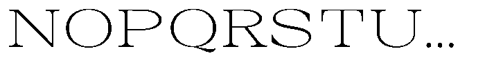 Auralic Extra Light High Semi Font UPPERCASE