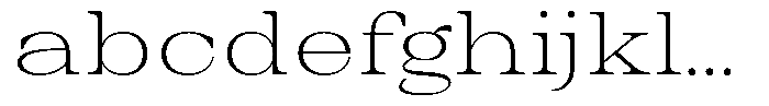 Auralic Extra Light High Semi FONT