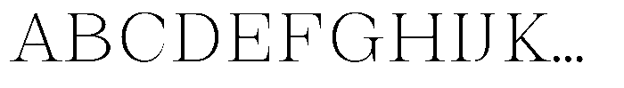 Auralic Extra Light Semi Condensed Font UPPERCASE