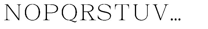 Auralic Extra Light Semi Condensed Font UPPERCASE