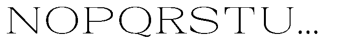 Auralic Extra Light Semi Font UPPERCASE