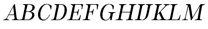 Auralic High Condensed Italic Font UPPERCASE