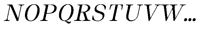 Auralic High Condensed Italic Font UPPERCASE