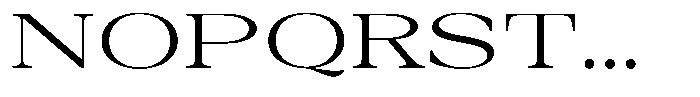 Auralic High Expanded Font UPPERCASE