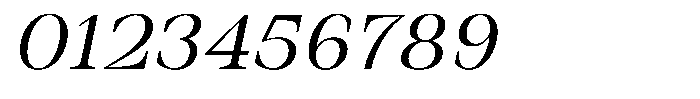 Auralic High Semi Condensed Italic Font OTHER CHARS
