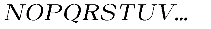 Auralic High Semi Condensed Italic Font UPPERCASE