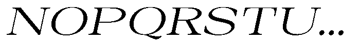 Auralic High Semi Expanded Italic Font UPPERCASE