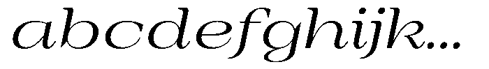 Auralic High Semi Expanded Italic FONT