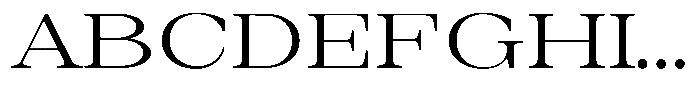 Auralic High Semi Font UPPERCASE