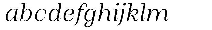 Auralic Light Condensed Italic FONT