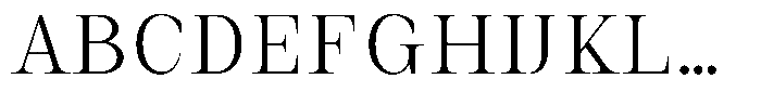 Auralic Light Condensed Font UPPERCASE