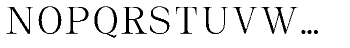 Auralic Light Condensed Font UPPERCASE