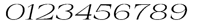 Auralic Light Expanded Italic Font OTHER CHARS