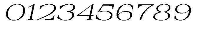 Auralic Light High Expanded Italic Font OTHER CHARS