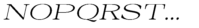 Auralic Light High Expanded Italic Font UPPERCASE