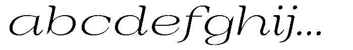 Auralic Light High Expanded Italic FONT