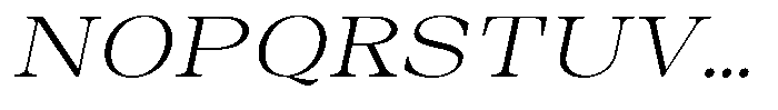 Auralic Light High Italic Font UPPERCASE