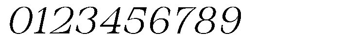 Auralic Light High Semi Condensed Italic Font OTHER CHARS