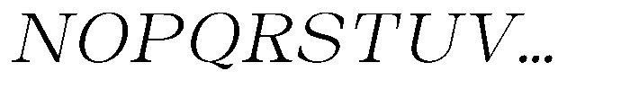 Auralic Light High Semi Condensed Italic Font UPPERCASE