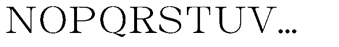 Auralic Light High Semi Condensed Font UPPERCASE