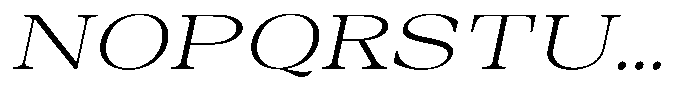 Auralic Light High Semi Expanded Italic Font UPPERCASE