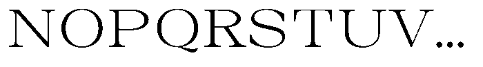 Auralic Light High Font UPPERCASE