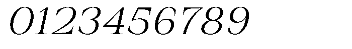 Auralic Light Semi Condensed Italic Font OTHER CHARS