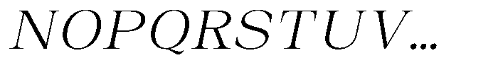 Auralic Light Semi Condensed Italic Font UPPERCASE