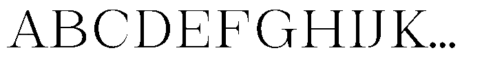Auralic Light Semi Condensed Font UPPERCASE