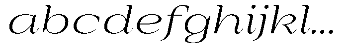 Auralic Light Semi Expanded Italic FONT