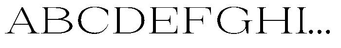 Auralic Light Semi Font UPPERCASE