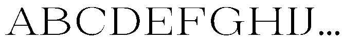 Auralic Light Font UPPERCASE