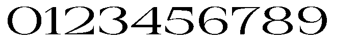 Auralic Medium Expanded Font OTHER CHARS