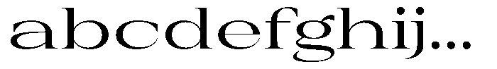 Auralic Medium Expanded FONT