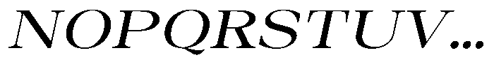 Auralic Medium High Italic Font UPPERCASE
