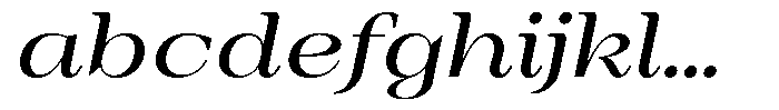 Auralic Medium High Italic FONT