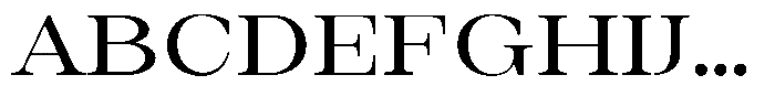 Auralic Medium High Font UPPERCASE