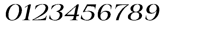 Auralic Medium Italic Font OTHER CHARS