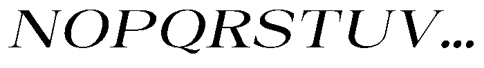 Auralic Medium Italic Font UPPERCASE