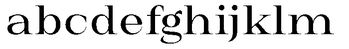 Auralic Medium Semi Condensed FONT