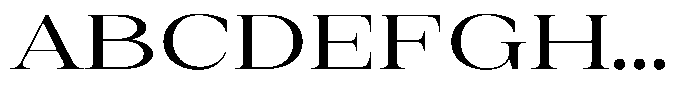 Auralic Medium Semi Font UPPERCASE
