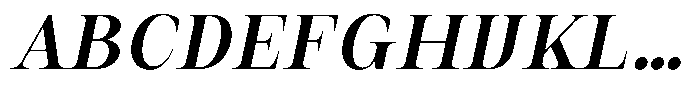 Auralic Semi Bold Condensed Italic Font UPPERCASE