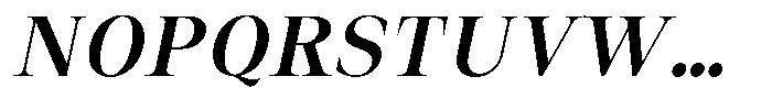 Auralic Semi Bold Condensed Italic Font UPPERCASE