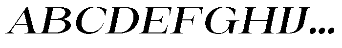 Auralic Semi Bold Italic Font UPPERCASE
