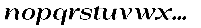 Auralic Semi Bold Semi Condensed Italic Font LOWERCASE