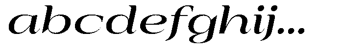 Auralic Semi Bold Semi Expanded Italic FONT